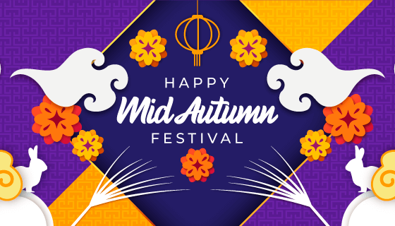 中秋节概念设计banner矢量素材(AI/EPS)