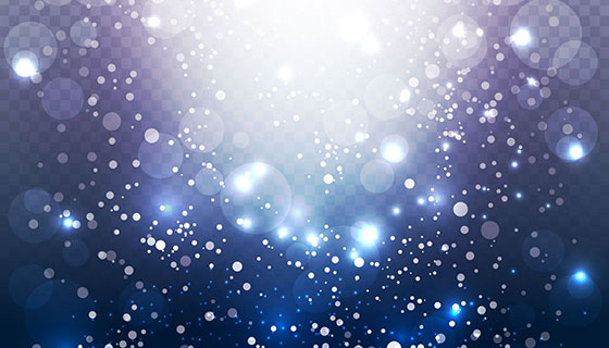 现代蓝色泡沫灯光背景