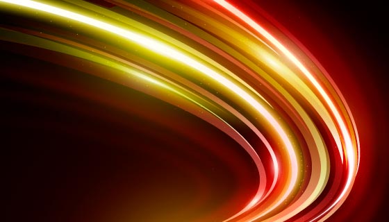 多彩高速光线背景矢量素材(AI/EPS)