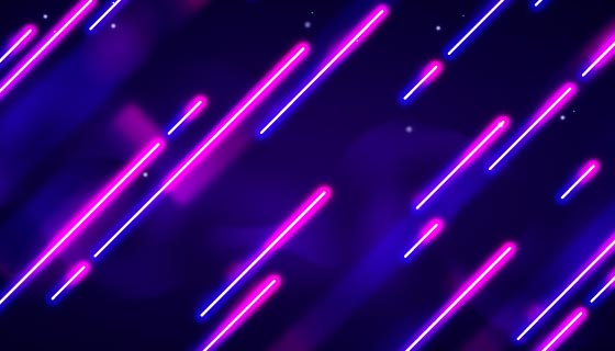 紫色霓虹灯背景/壁纸矢量素材(AI/EPS)