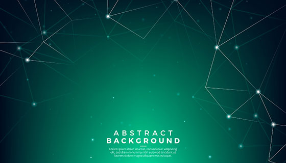 绿色抽象背景矢量素材(EPS/AI)