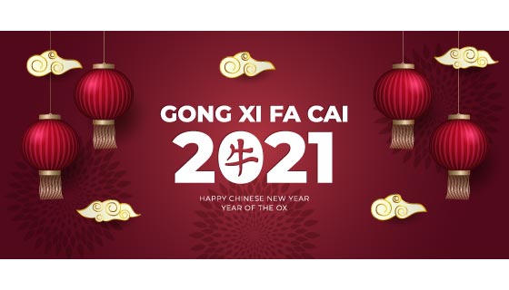 灯笼祥云设计春节快乐banner矢量素材(EPS)