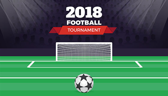 2018世界杯背景矢量素材(EPS/AI)