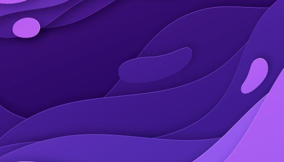 紫色波浪背景矢量素材(AI/EPS)