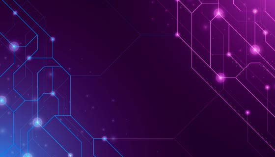 网络连接科技背景矢量素材(AI/EPS)