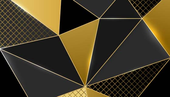 奢华的金色背景矢量素材(AI/EPS)