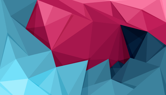 粉色和蓝色多边形背景矢量素材(AI/EPS)