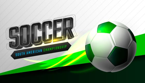 足球比赛banner矢量素材(EPS)