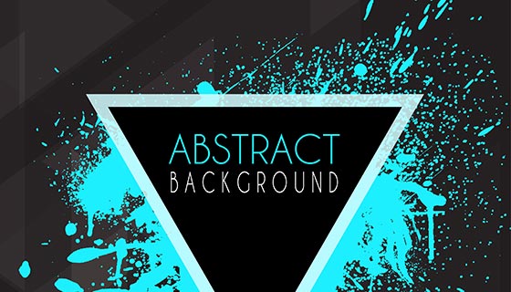 抽象泼溅效果背景矢量素材(EPS)