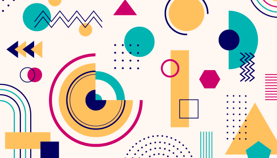 抽象几何图形背景矢量素材(AI/EPS)