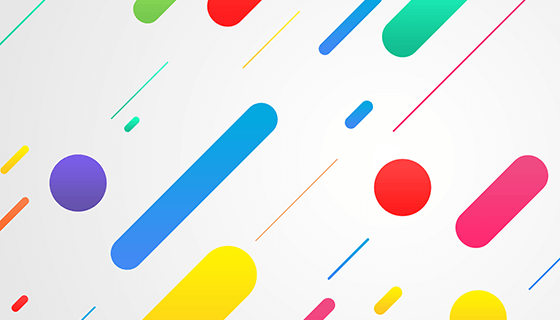 多彩抽象背景矢量素材(PSD)