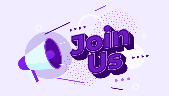 扁平风格的加入我们矢量素材(AI/EPS)