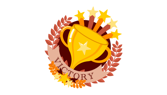 金色奖杯矢量素材(EPS/PNG)