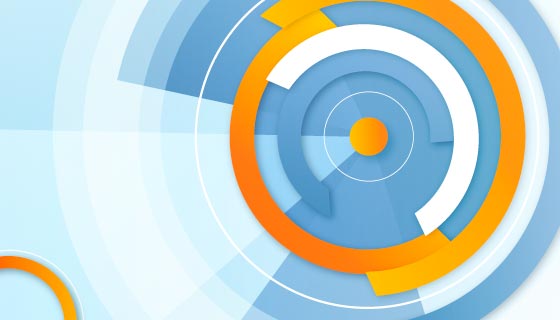 抽象圆环背景矢量素材(AI/EPS)