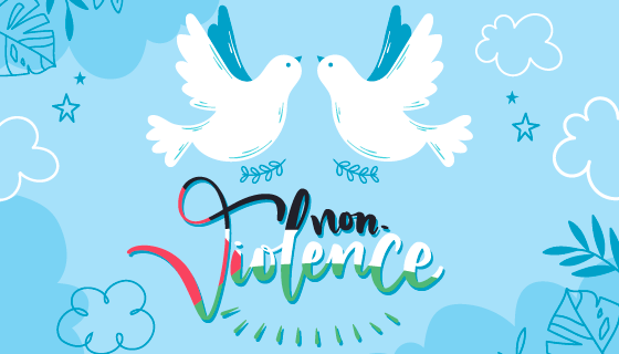 鸽子设计和平背景矢量素材(AI/EPS)