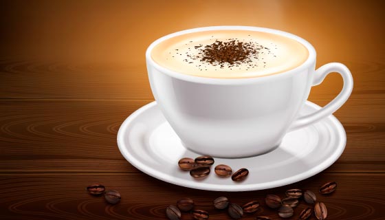 香气扑鼻的咖啡矢量素材(EPS)