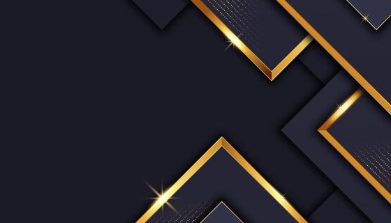 金色线条奢华背景矢量素材(AI/EPS)