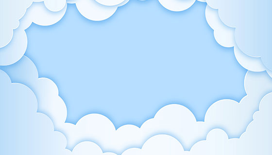 纸张纹理天空白云背景矢量素材(EPS/AI)