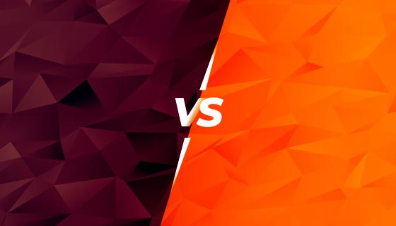 双方对抗VS荧幕背景矢量素材(EPS)