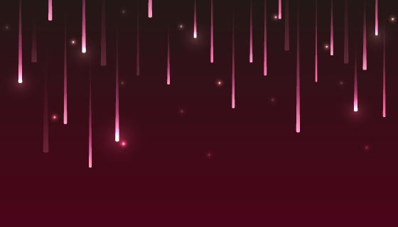 流星坠落背景矢量素材(EPS)