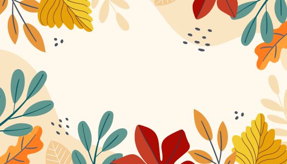 五彩缤纷的秋叶背景矢量素材(AI/EPS)