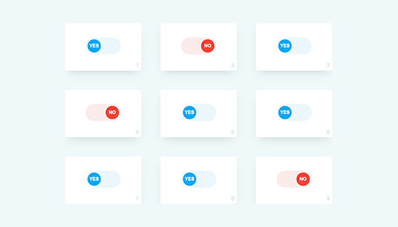纯CSS制作Switch动画开关按钮
