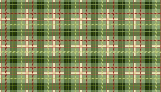 圣诞节格子图案背景矢量素材(AI/EPS)