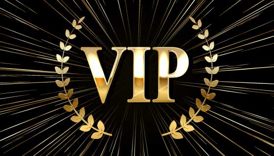 闪闪发光的金色VIP背景矢量素材(EPS)