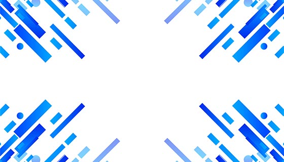 蓝色几何线条背景矢量素材(EPS)