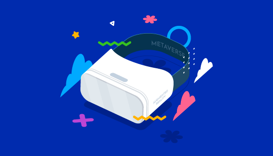 扁平风格的VR眼镜矢量素材(AI/EPS)