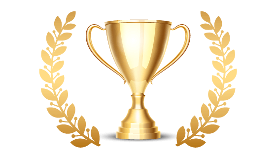 逼真的金色奖杯矢量素材(EPS)