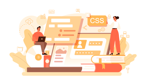 网站开发编码插画矢量素材(EPS/PNG)