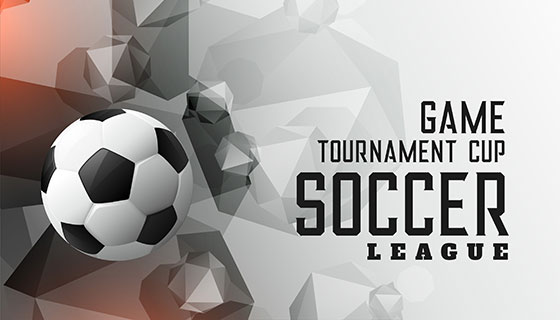 抽象足球比赛背景矢量素材(EPS)