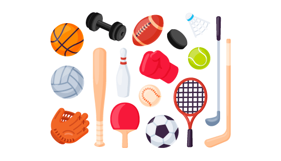 各种各样的球类矢量素材(EPS/PNG)