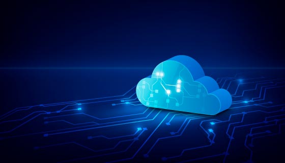 云技术科技背景矢量素材(EPS)