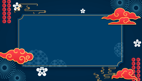 喜庆的春节背景矢量素材(EPS)